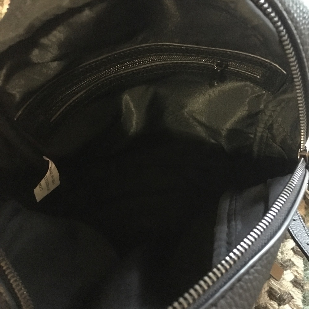 JONES NEW YORK Signature black vegan lthr backpack - Picture 7 of 8